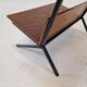 Mid century dutch side table or magazine rack, 1960's