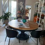 Extendable round table Interior’s – solid wood