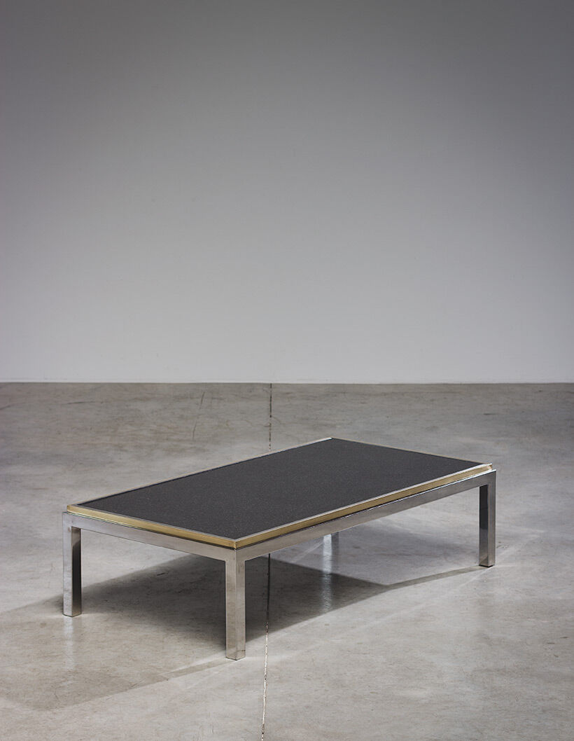Coffee table with marble tray, 1970