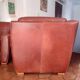 Genuine leather club chairs by Nicoletti, like new.