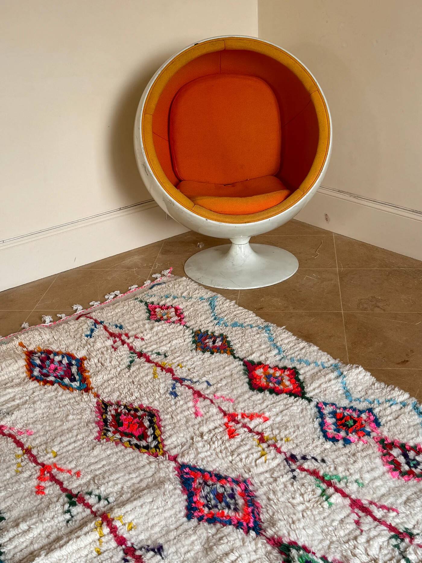 Berber rug Azilal 201 x 150 cm "Assia"
