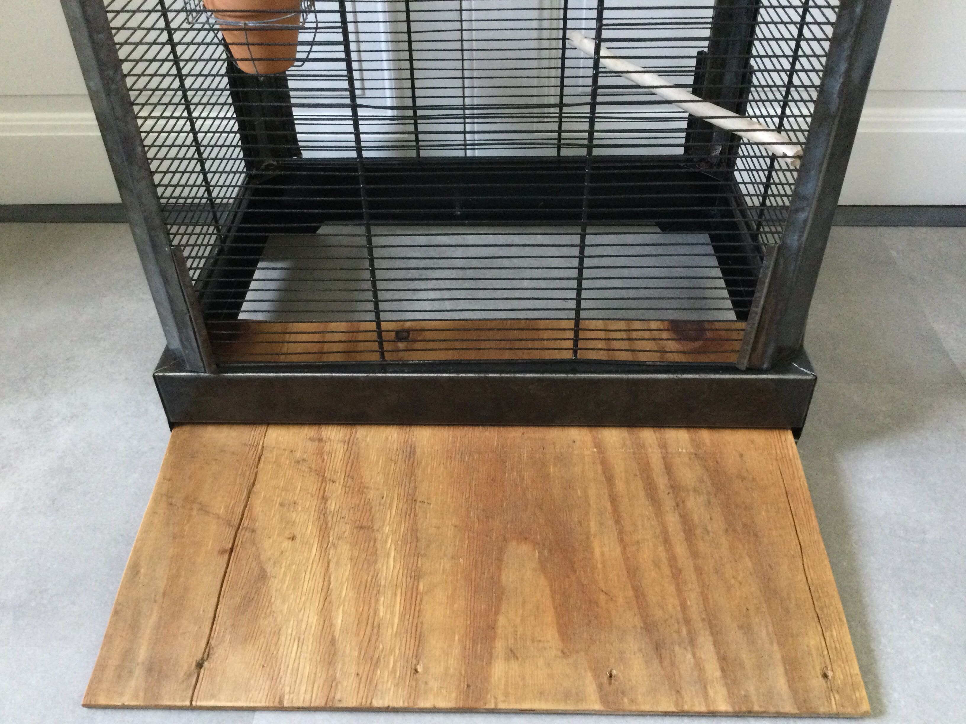 Bird cage, restored