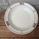 Round hollow serving dish in Salins earthenware model Nénuphar 28.5cm
