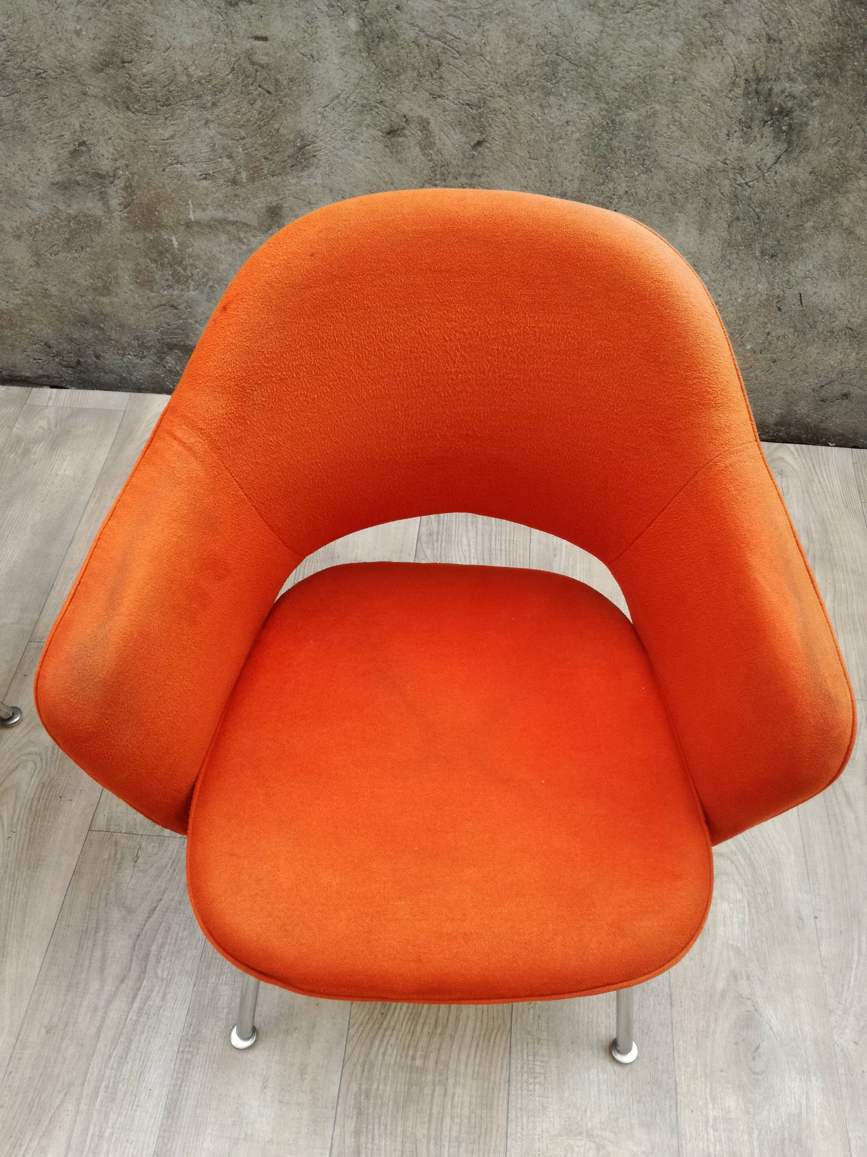 Pair of armchairs "conference" Eero Saarinen for Knoll years 60