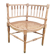 Corner chair in beech, caned seat from the early 20th century.