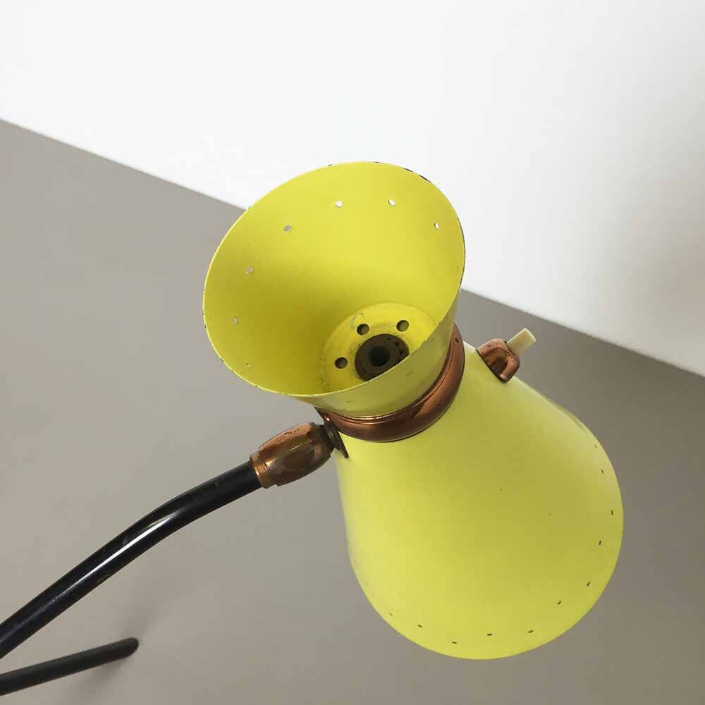 Original 60s modernist italian desk light | table lamp | Anish modern | midcentury modern