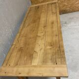 Large oak farmhouse table