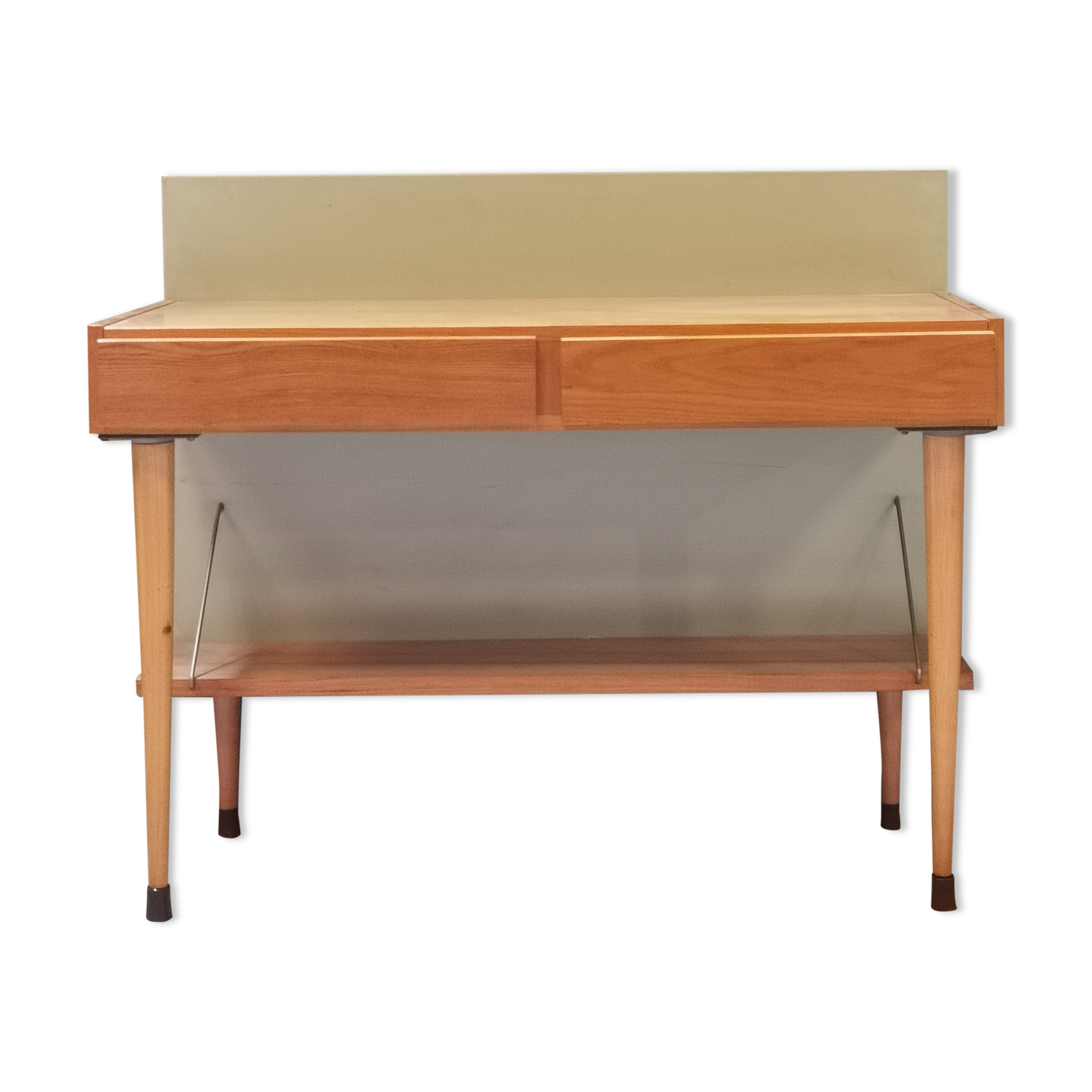 Entrance wall console or small Czech accent furniture year 70