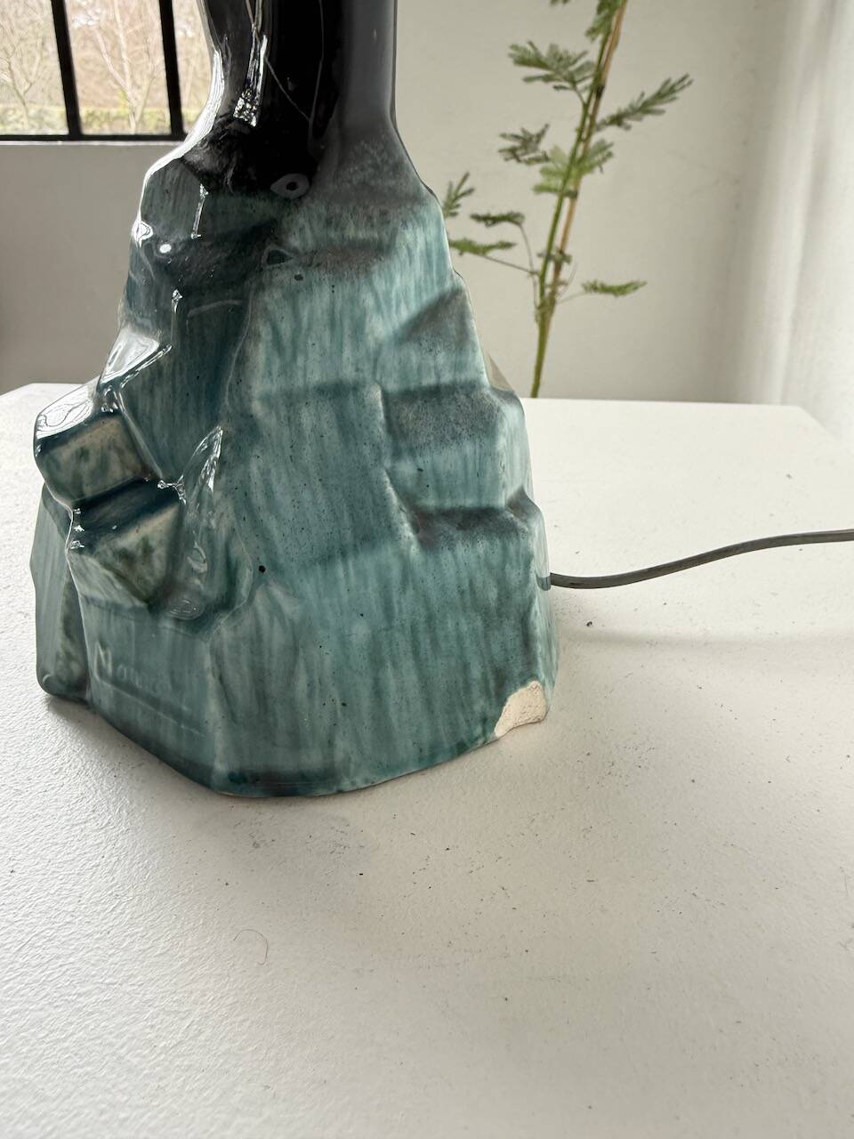 Monaco Monacera "woman" ceramic table lamp