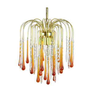 Lustre cascade du milieu