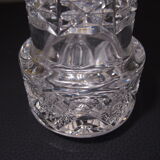 Vase soliflore en cristal taillé Saint Louis