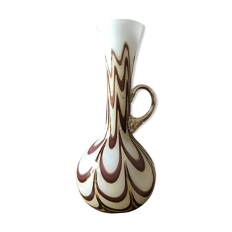 Vase italien en opaline