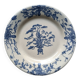 Assiette XIX° en Gien à motifs végétaux asiatiques