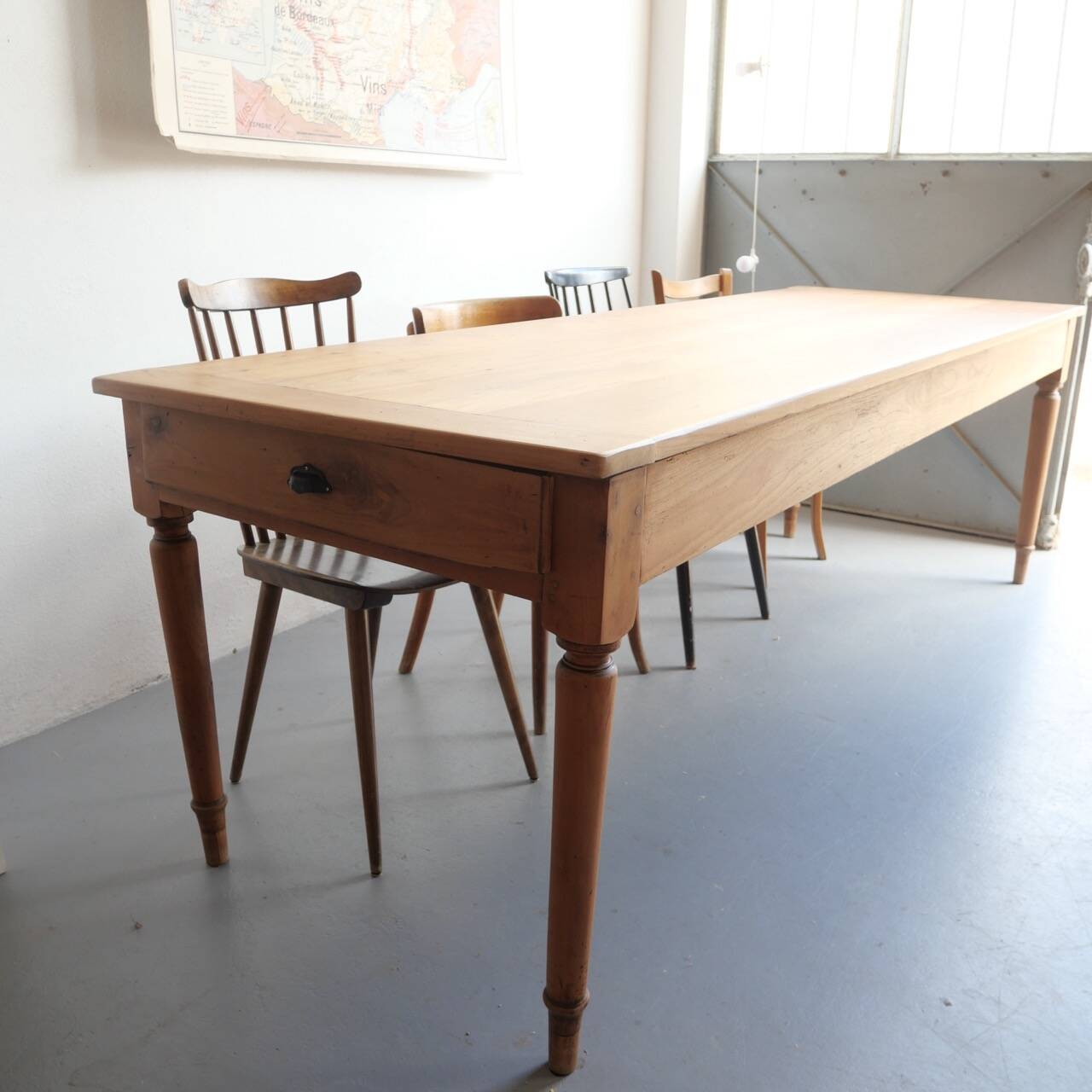 Renovated old farmhouse table
