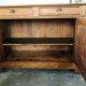 Buffet parisien, bois brut