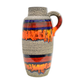 West Germany Fat Lava Ceramic Umbrella Stand, 1970s
