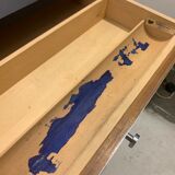 Mid-Century Modern Desk by Poul Nørreklit For Georg Petersens Møbelfabrik, Wood and Plexiglass, 1970