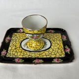 Coquetier and its tray