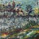 Lakeside landscape signed