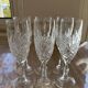 6  coupes de champagne en cristal