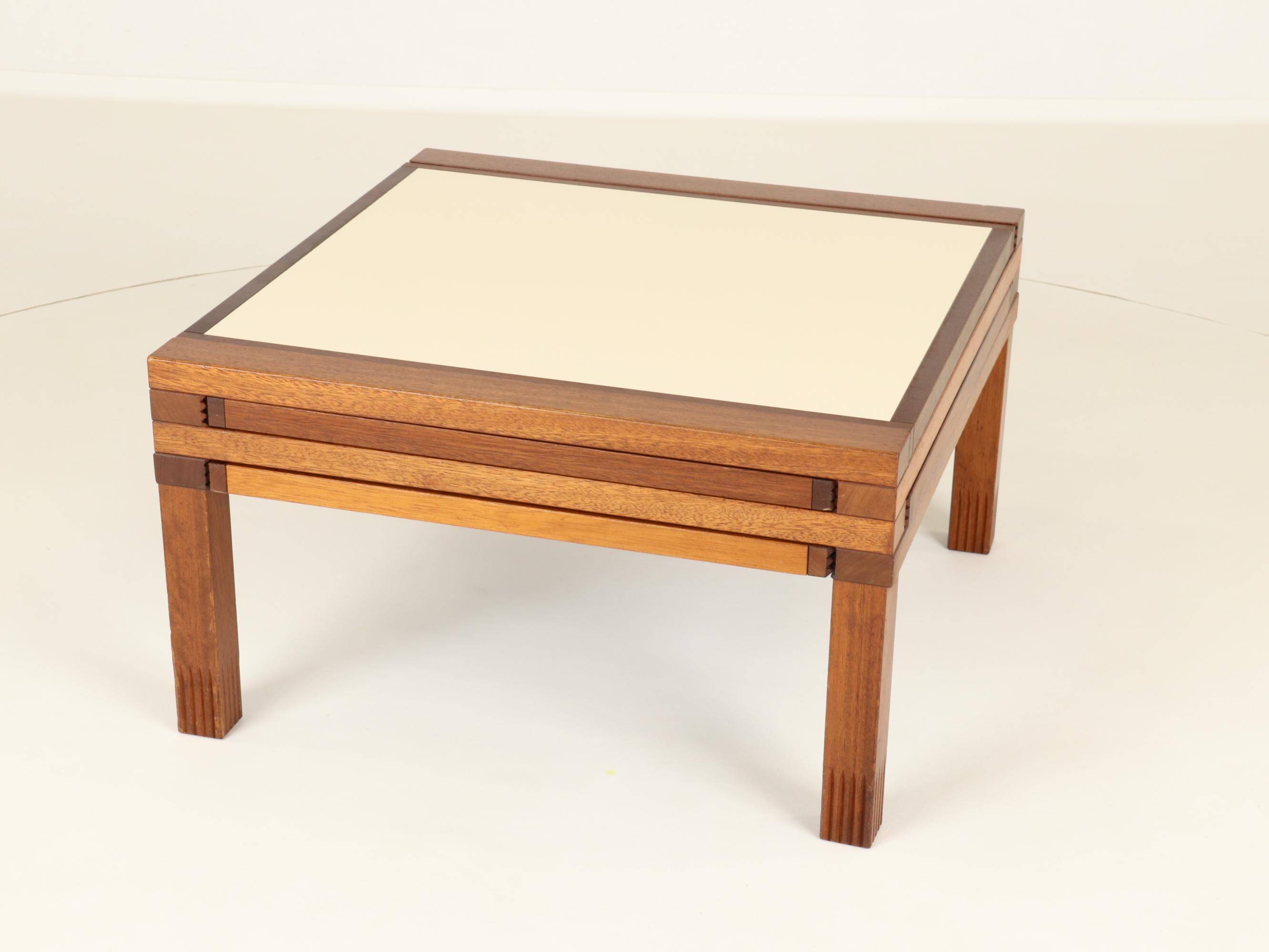 Coffee table model PAR 4 by Bernard Vuarnesson, Italy, 1970s