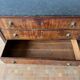 Mahogany commode, marble top - 19th century