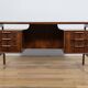 Mid-Century Model 75 Freestanding Teak Desk from Omann Jun, Denmark, 1950s