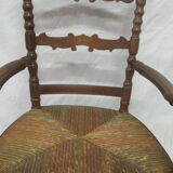 Fauteuil ancien avec accoudoirs