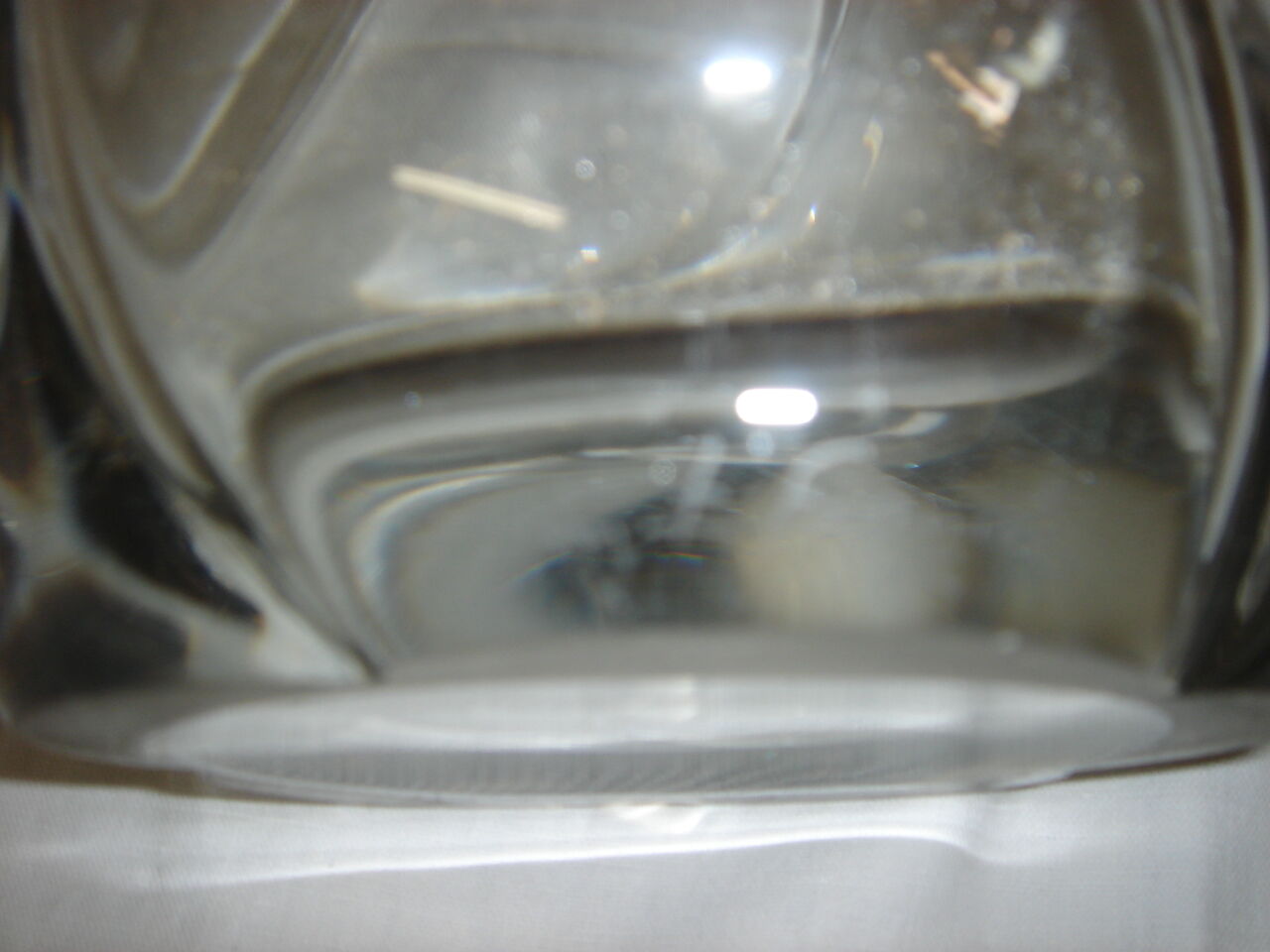 Vase Daum France, 1970, H24cm