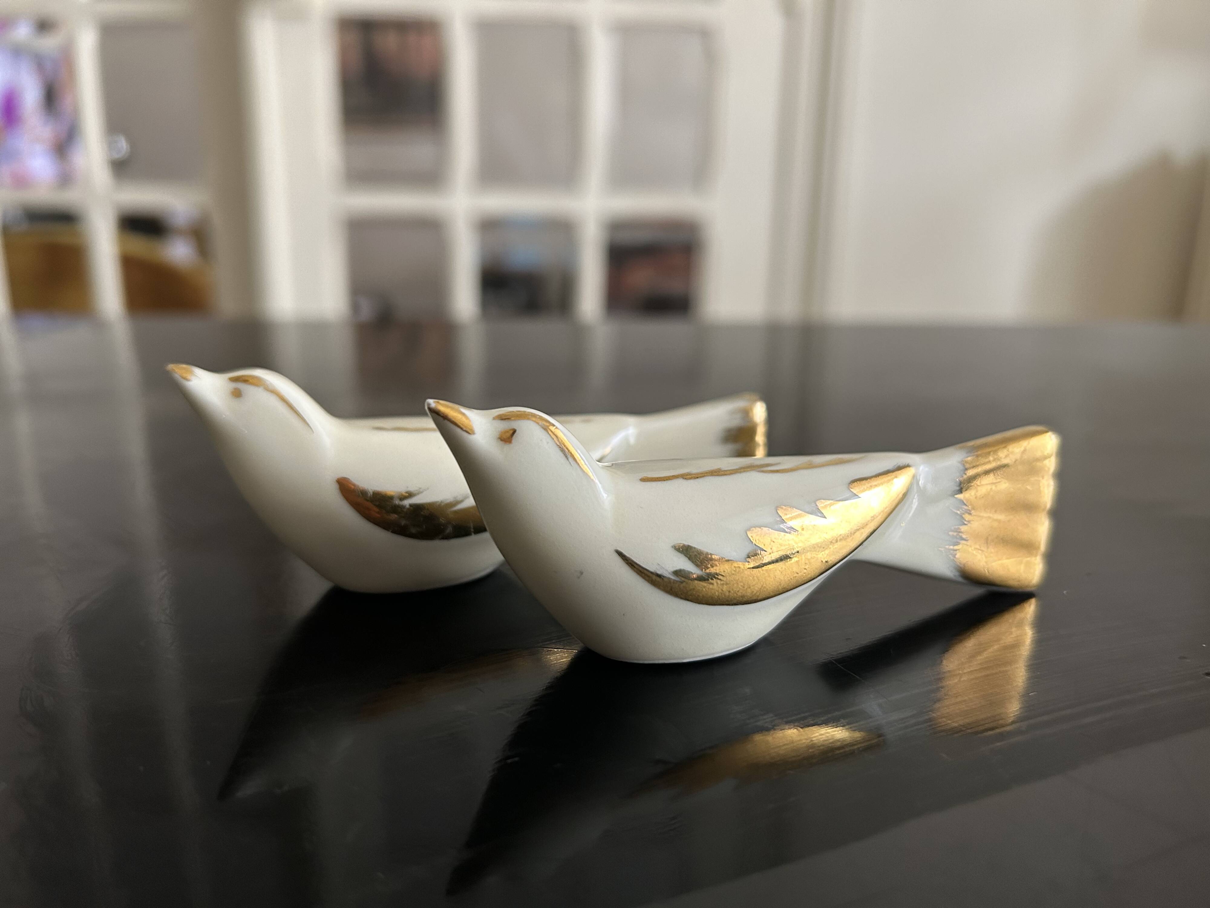 Art deco animal knife holder