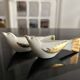 Art deco animal knife holder