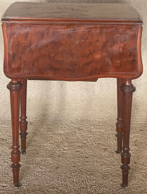 Shuttered nightstand