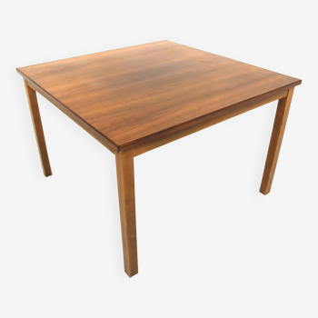 Table basse scandinave en noyer, Suède, 1960