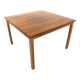 Table basse scandinave en noyer, Suède, 1960