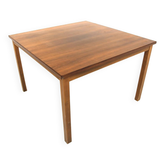 Table basse scandinave en noyer, Suède, 1960