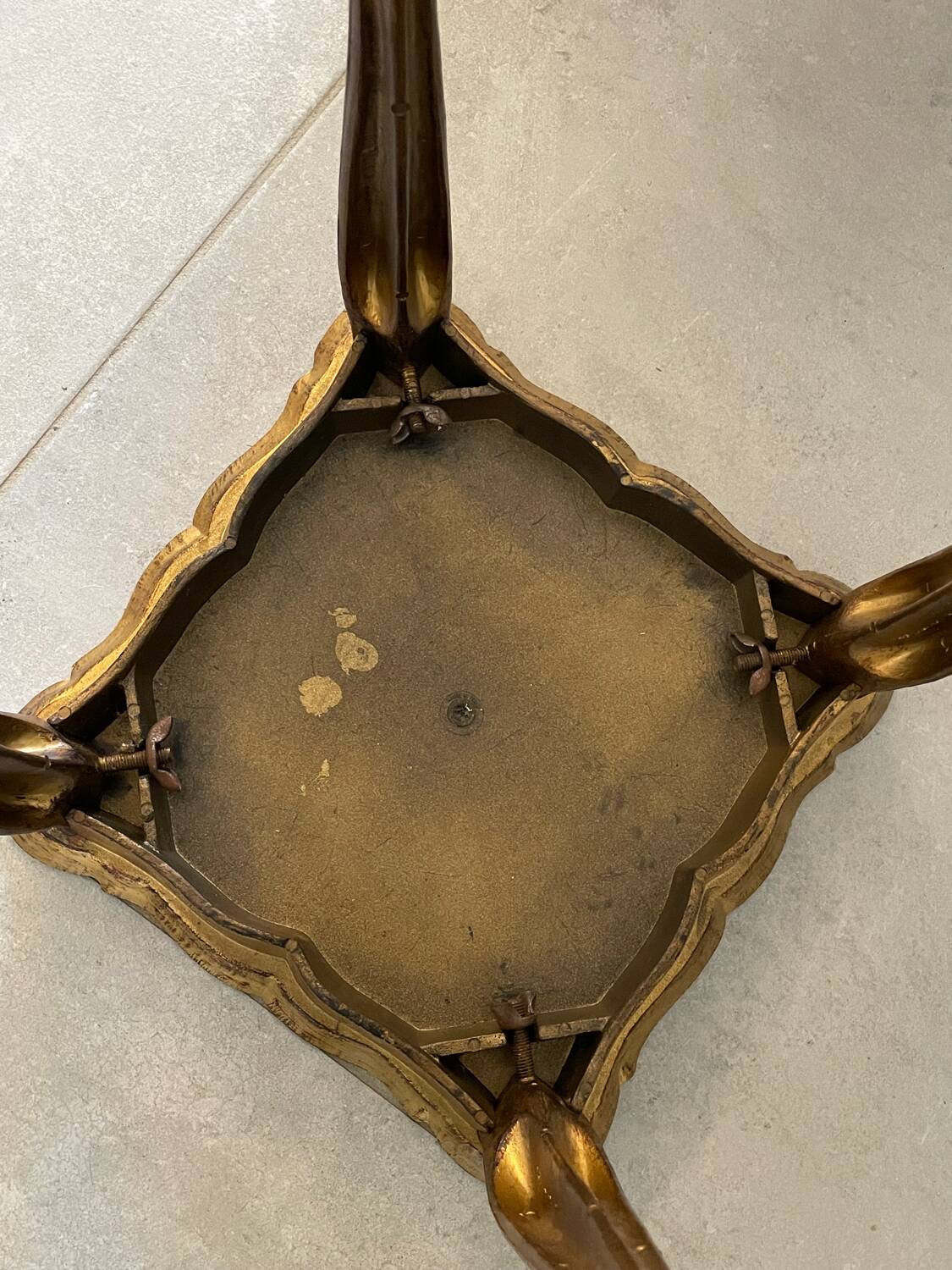 Vintage Florentine side table