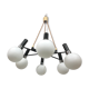 Italian design chandelier 1970