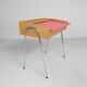Antique children's desk with flap, 1950
