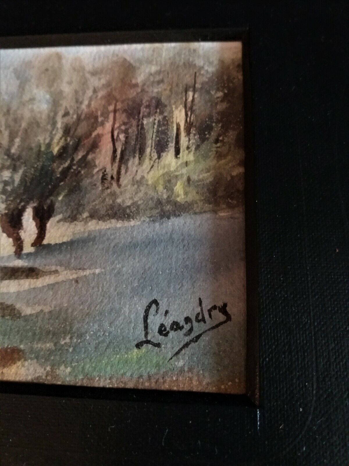 Watercolor landscapes