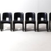 Ensemble de 6 chaises 'Universale' par Joe Colombo