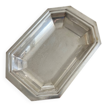 Art Deco silver-plated dish