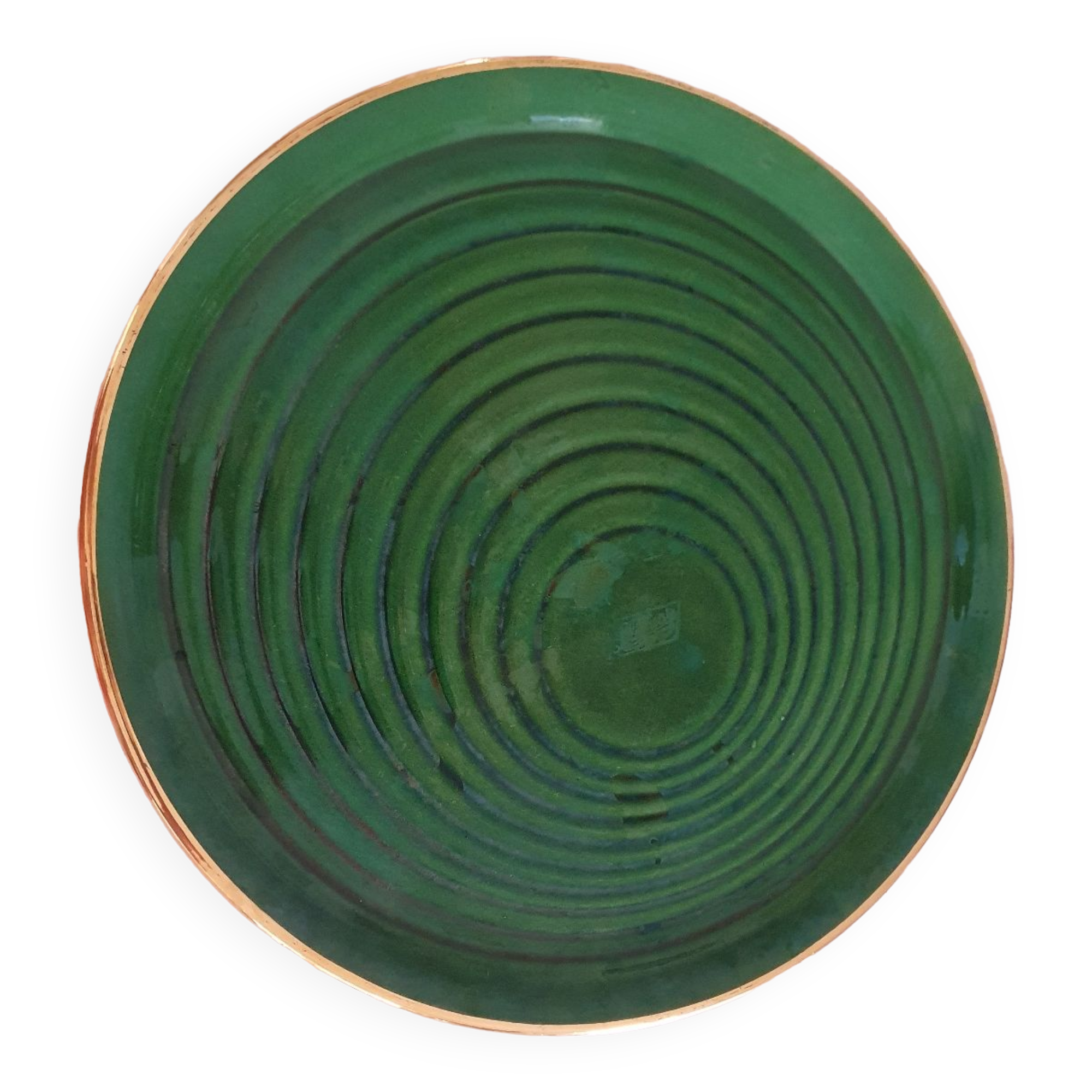 Earthenware dish St Clément workshop B.letalle