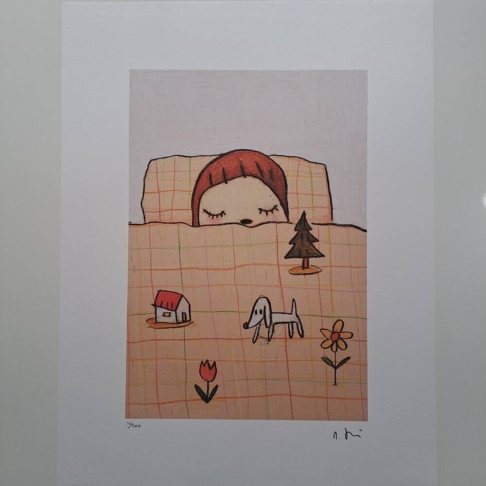 After Nara Yoshitomo, Sleeping Girl, 1990s, Limited Edition Lithograph