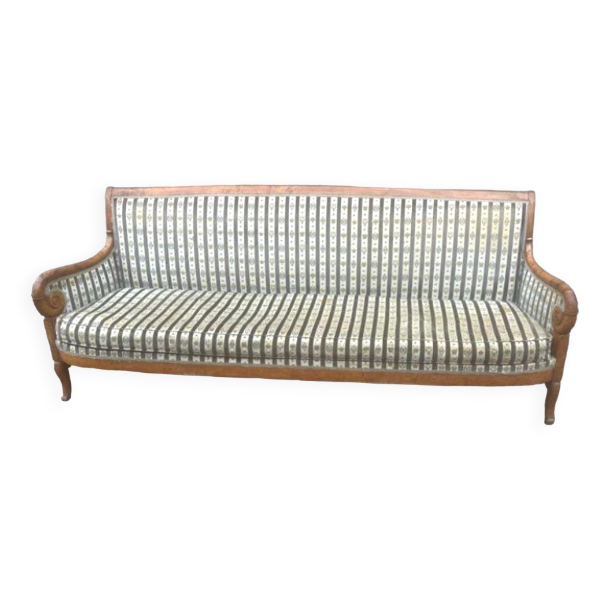 Canapé ancien, canapé style Louis XV