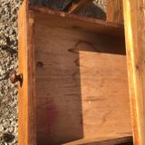 Farm table in fir 150 cm 2 drawers