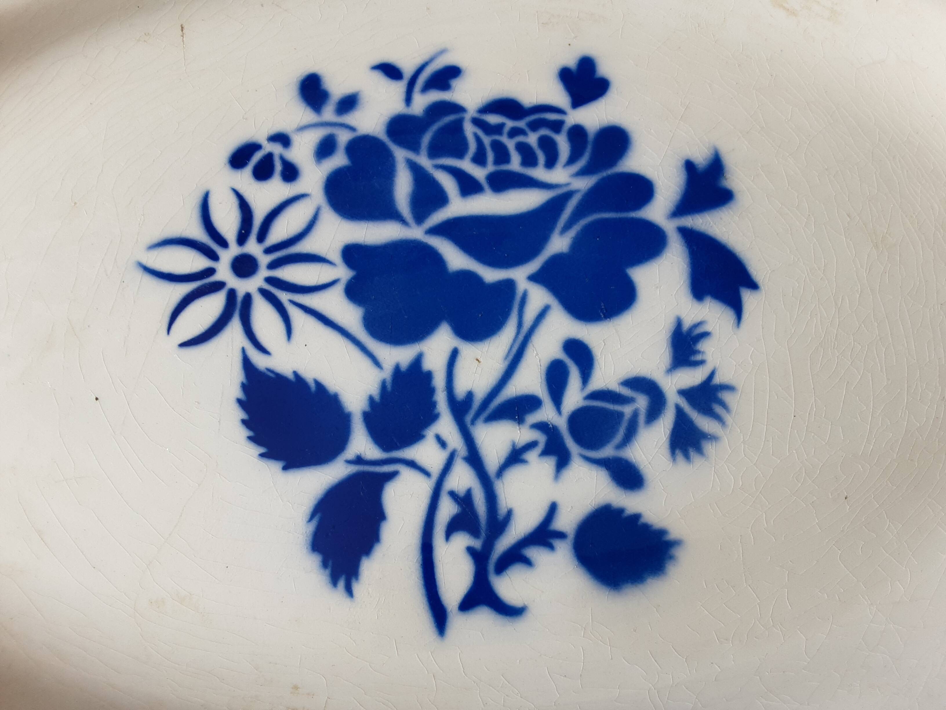 Luneville oval dish