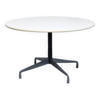 Tables charles ray eames "segmented" 152 cm ronde par herman miller usa - 1960