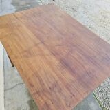 Antique rustic farmhouse table from the 1900s with one drawer - 1m