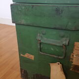 Green wooden box