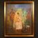 Italian painting, Family of Acrobats, dated 1981